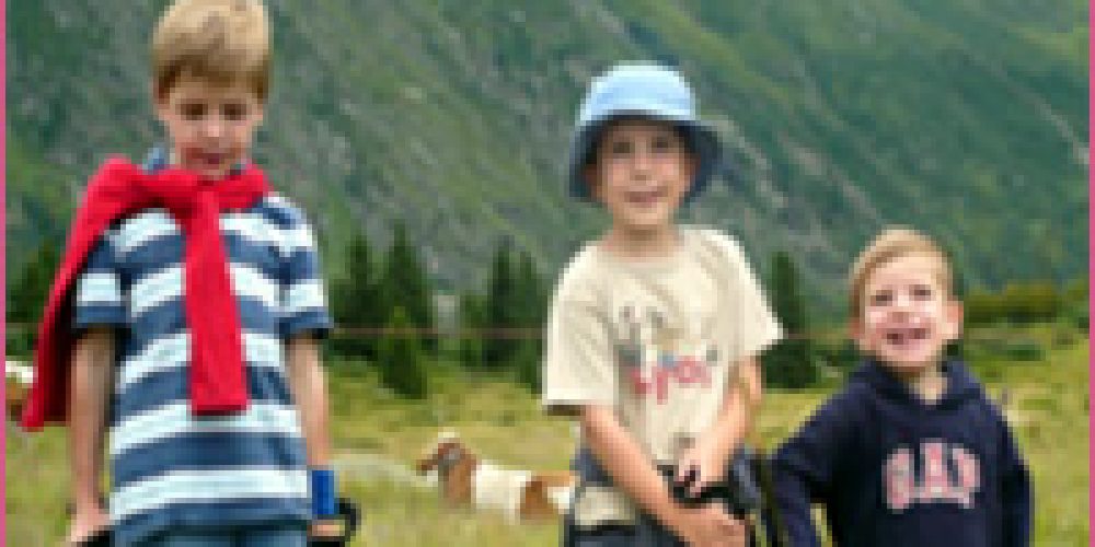 La montagne  l’été : activités avec les enfants.