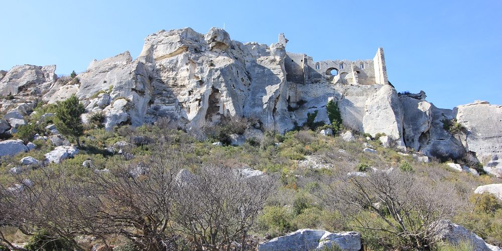 Baux-de-Provence en famille